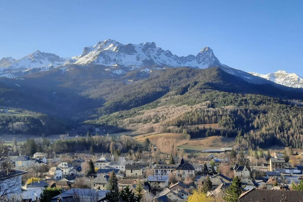 Cap Plein Sud En Ubaye Leilighet Barcelonnette Eksteriør bilde